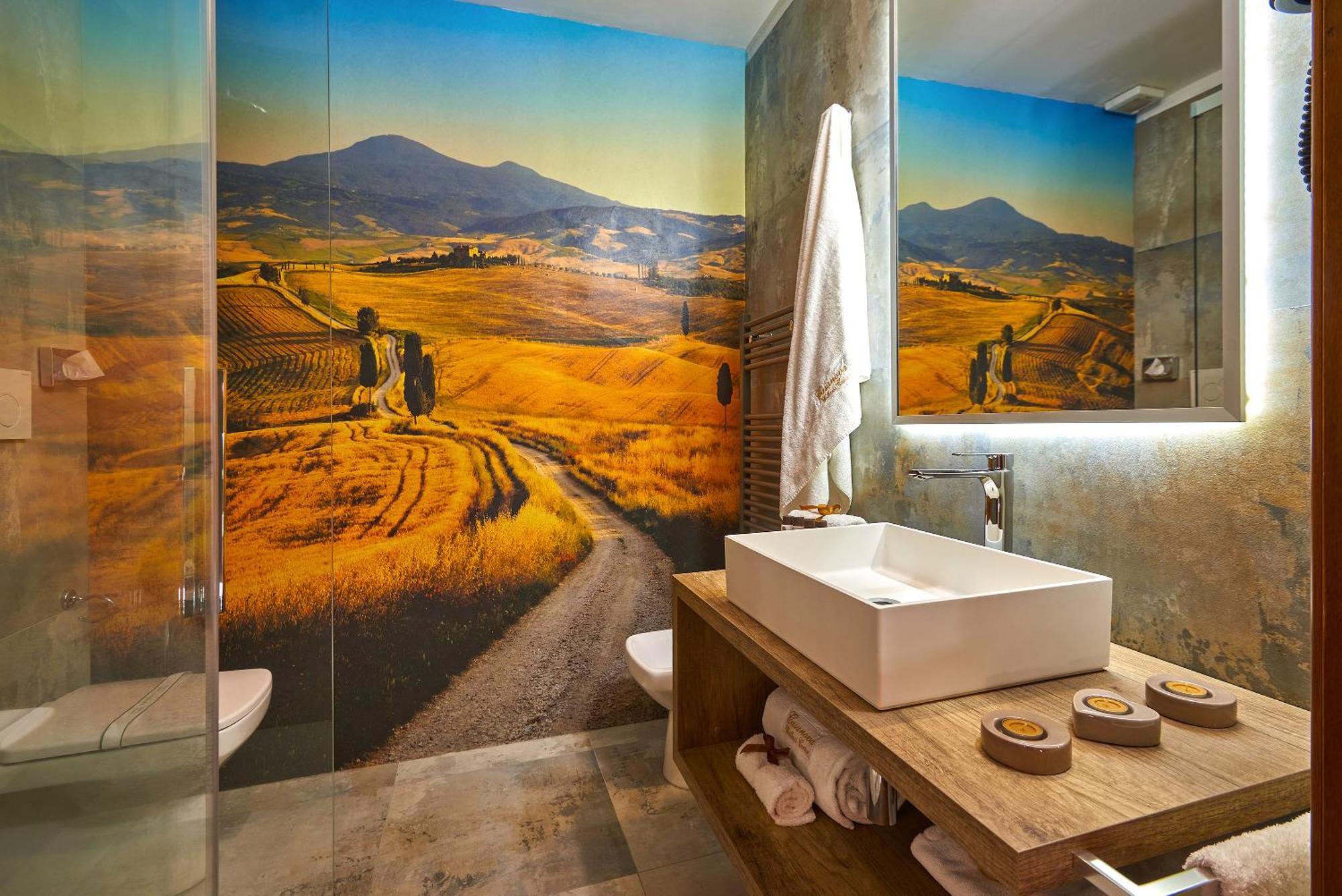 Casanova - Panoramic Rooms And Suites San Quirico dʼOrcia Dış mekan fotoğraf